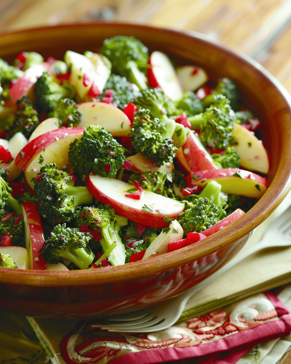 Honeycrisp Apple Broccoli Salad