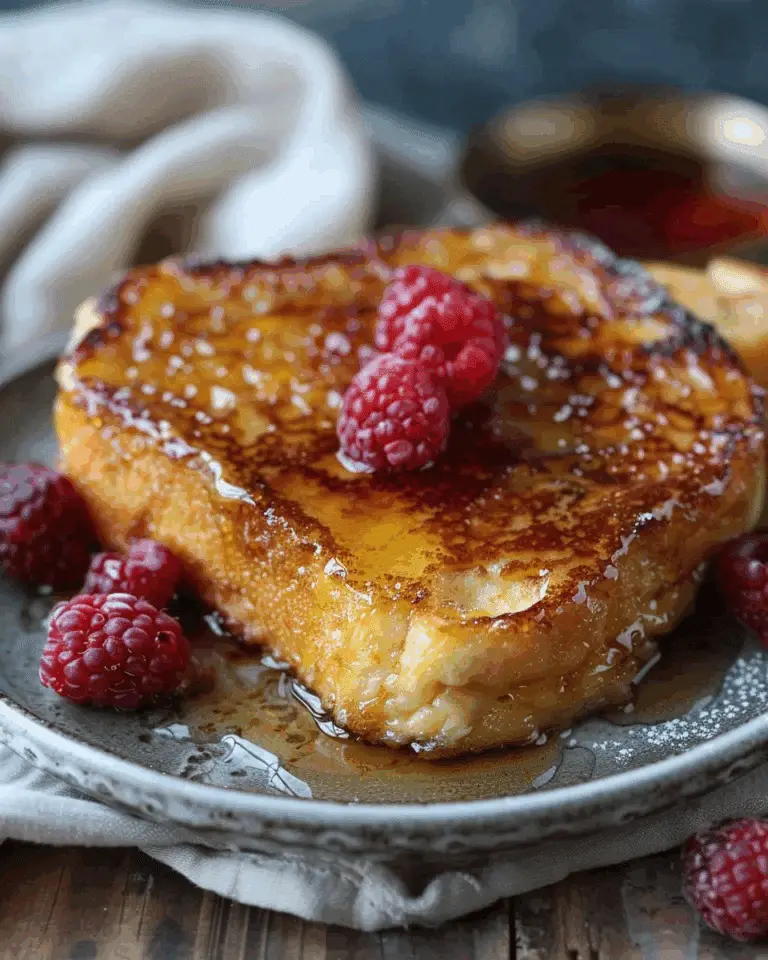 Caramelized Overnight Crème Brûlée French Toast