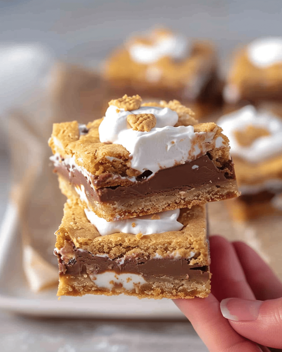 The Best S’mores Cookie Bars