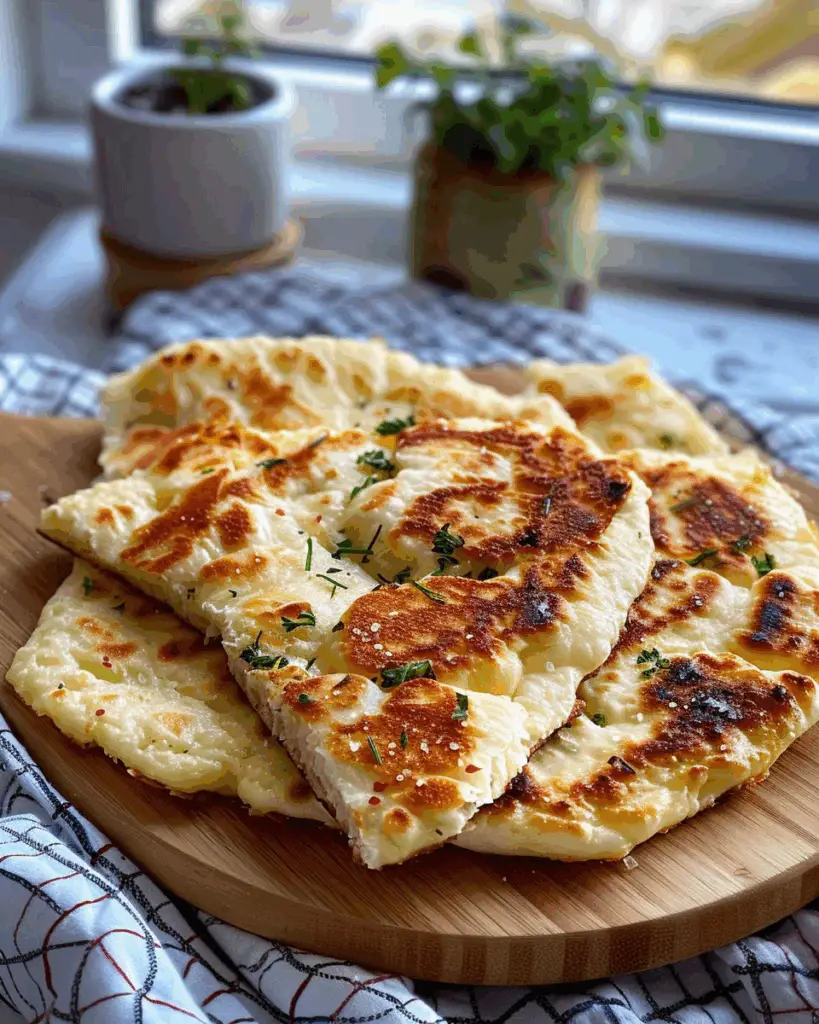 2-Ingredient Cottage Cheese Flatbread – Simple, Light & High-Protein