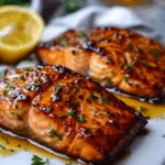 Crispy Honey Garlic Glazed Salmon Recipe