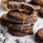 Salted Caramel Chocolate Cookies