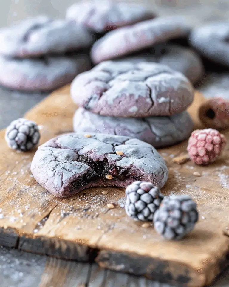 Blackberry Cookies – Naturally Beautiful Blue Color