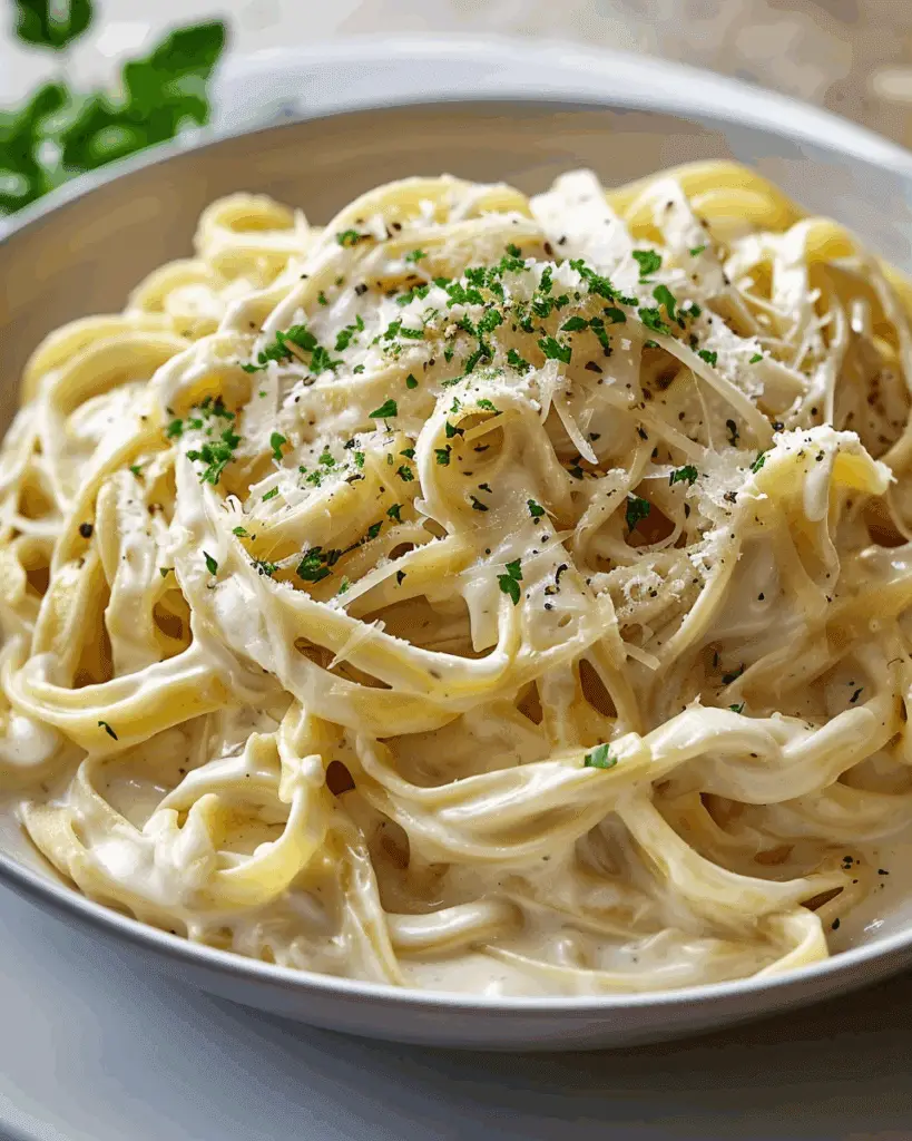 Fettuccine Alfredo Recipe
