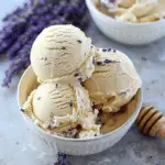 Honey Lavender Ice Cream