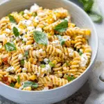 Healthy Street Corn Pasta Salad