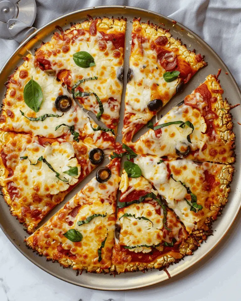 Best Cauliflower Pizza Crust