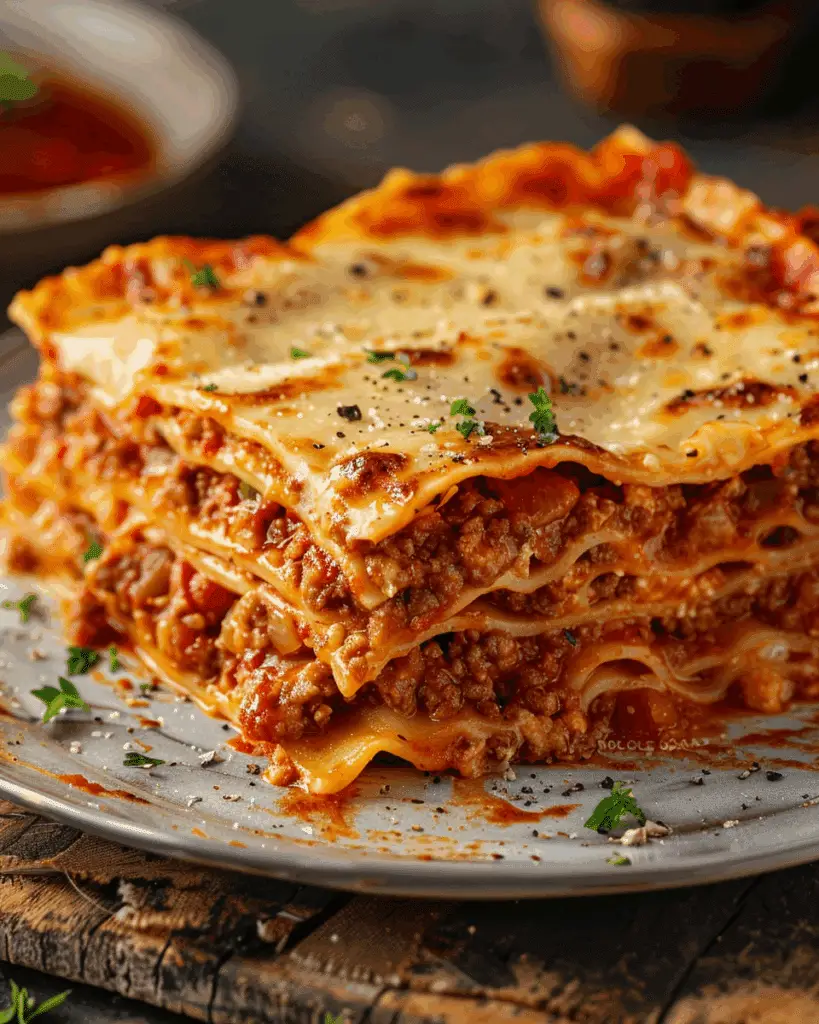 Crockpot Lasagne