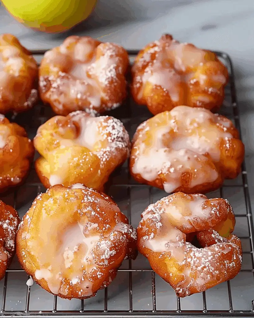 Best Air Fryer Apple Fritters Recipe