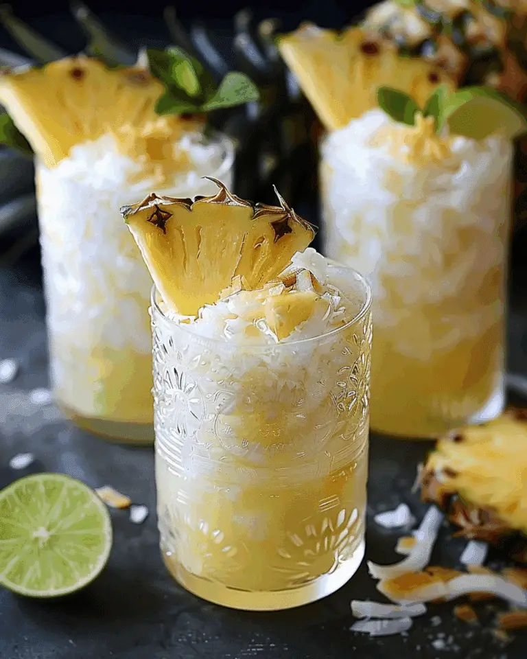 Pineapple Coconut Cooler