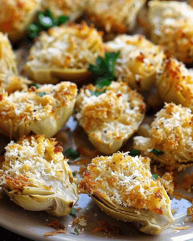 Crispy Parmesan Artichoke Hearts – Crunchy Bite of Perfection!