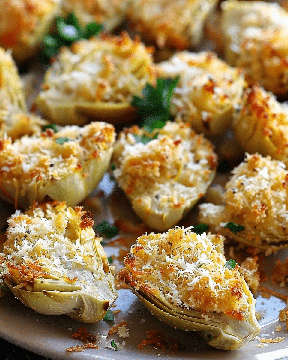 Crispy Parmesan Artichoke Hearts – Crunchy Bite of Perfection!