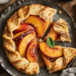 Peach Galette – Easier (and Better!) Than Peach Pie
