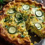 Zucchini and Corn Pie