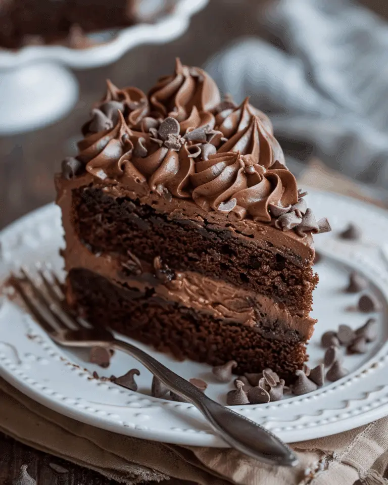 Chocolate Poke Cake