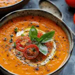 Creamy Roasted Garlic Tomato Soup