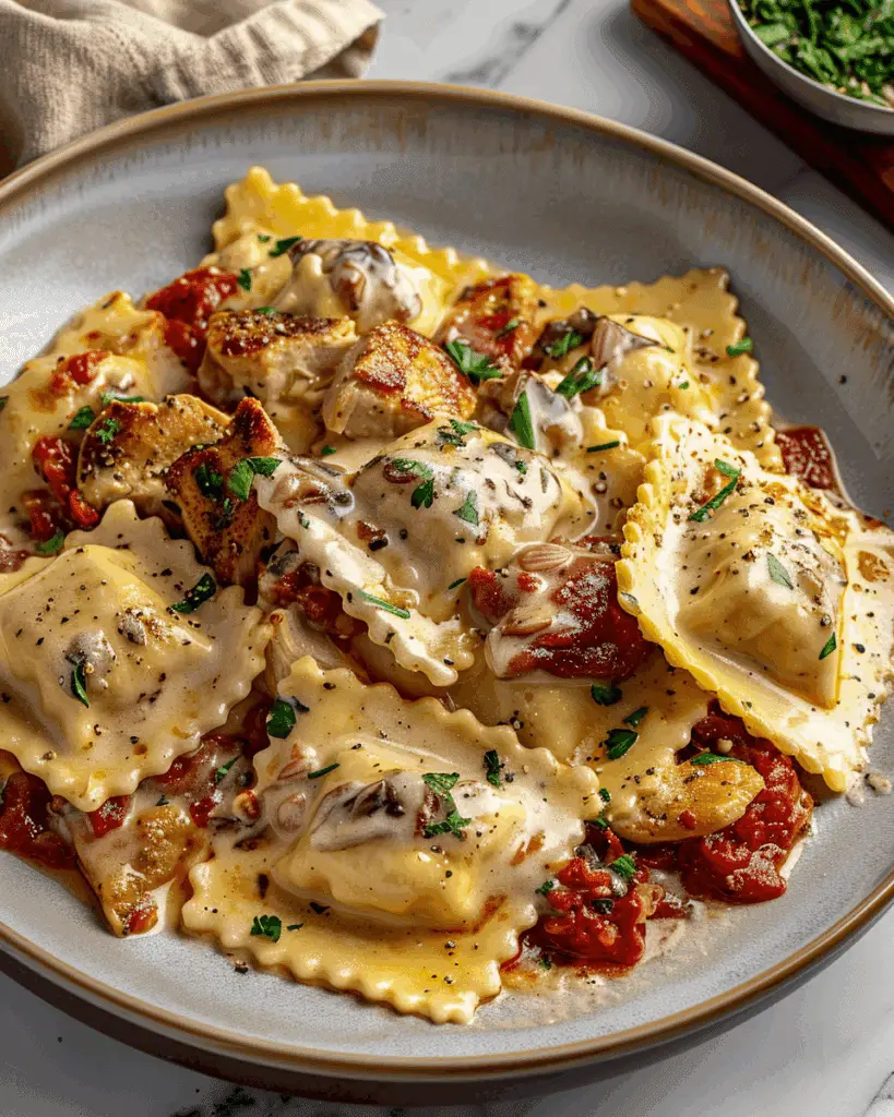 Marry Me Chicken & Ravioli