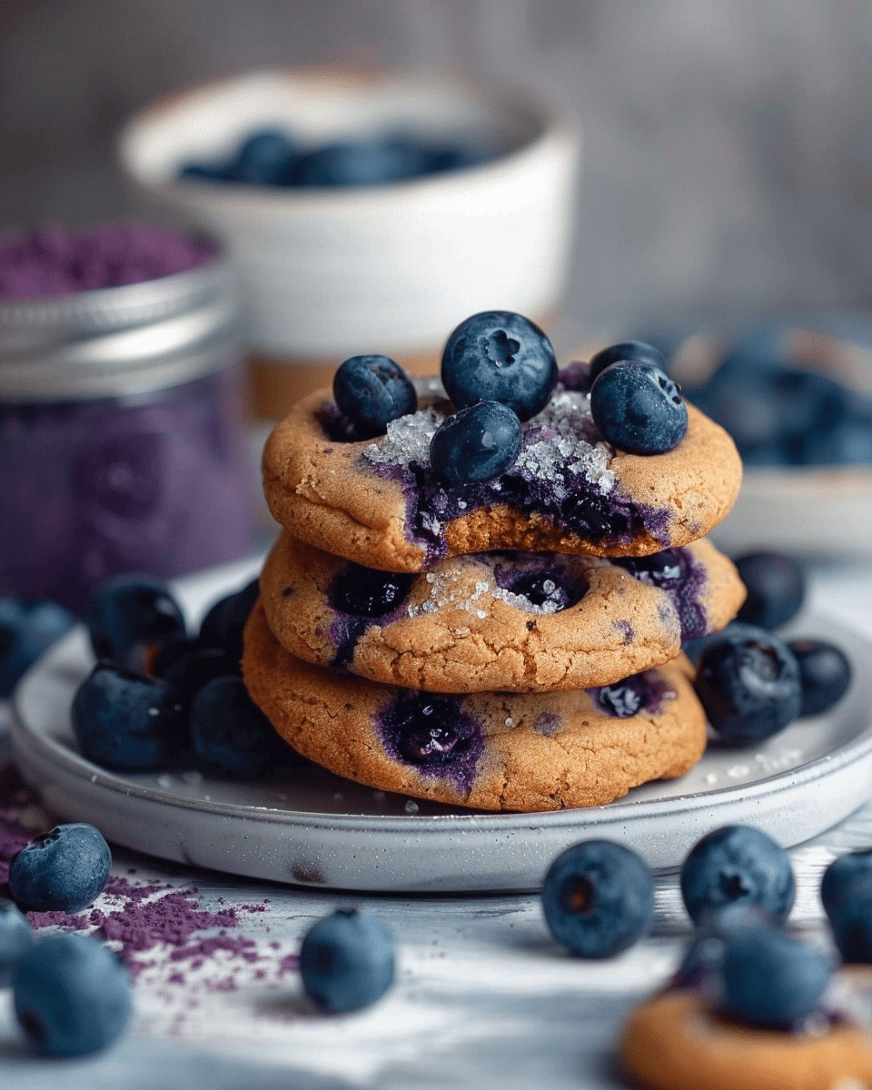 Blueberry Heaven Cookies
