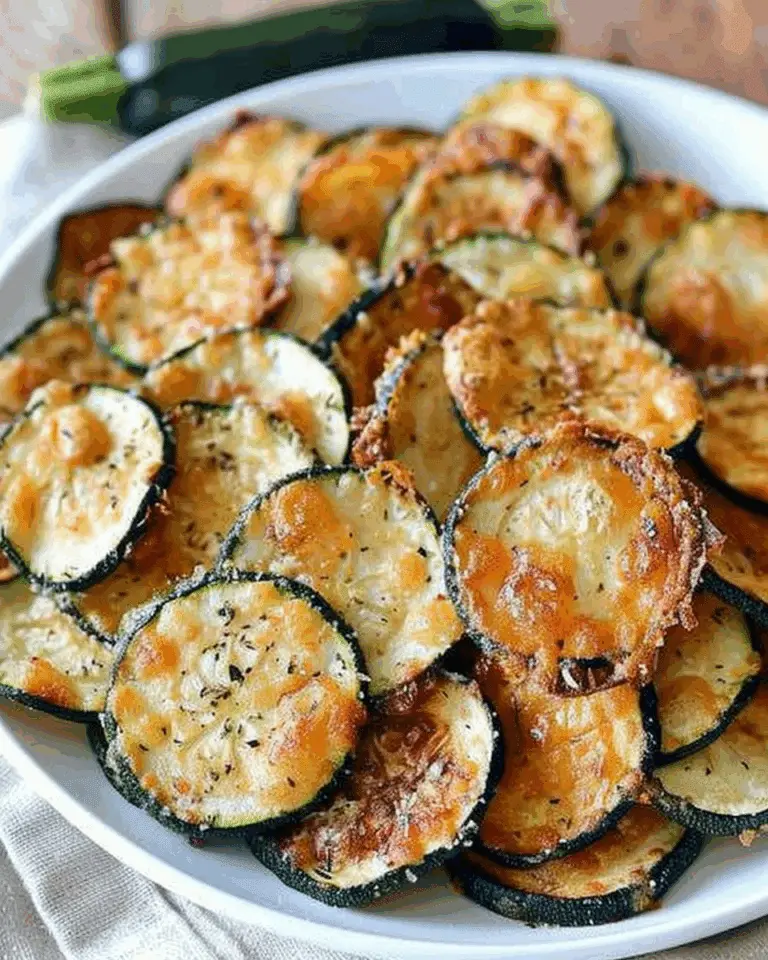Crispy Baked Zucchini Chips