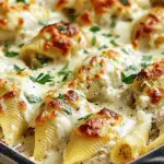 Million Dollar Chicken Alfredo Stuffed Shells