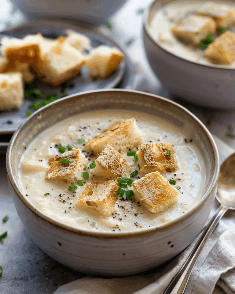 Savory French Garlic Soup