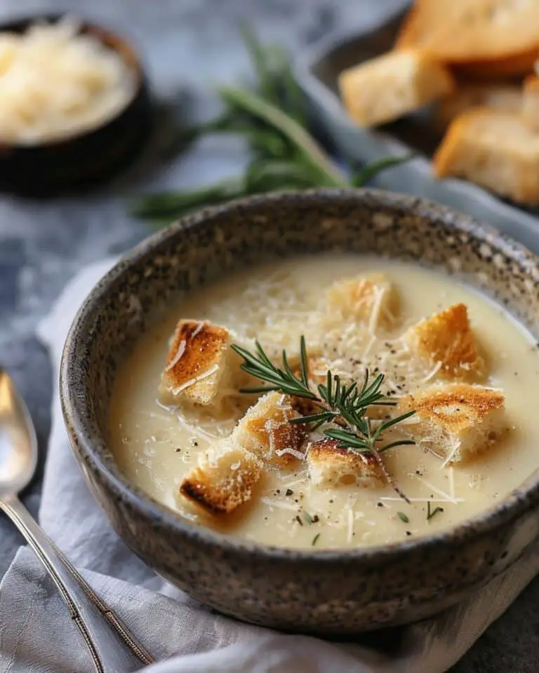 Tuscan Creamy Parmesan Soup