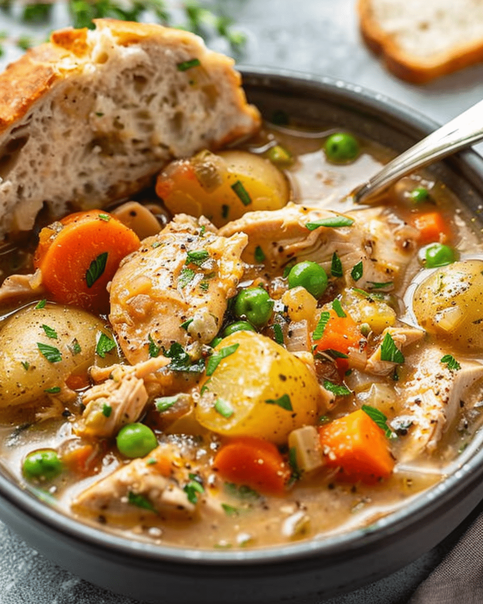 Slow Cooker Chicken Stew