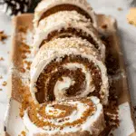 Spiced Cake Roll with Cream Cheese Filling