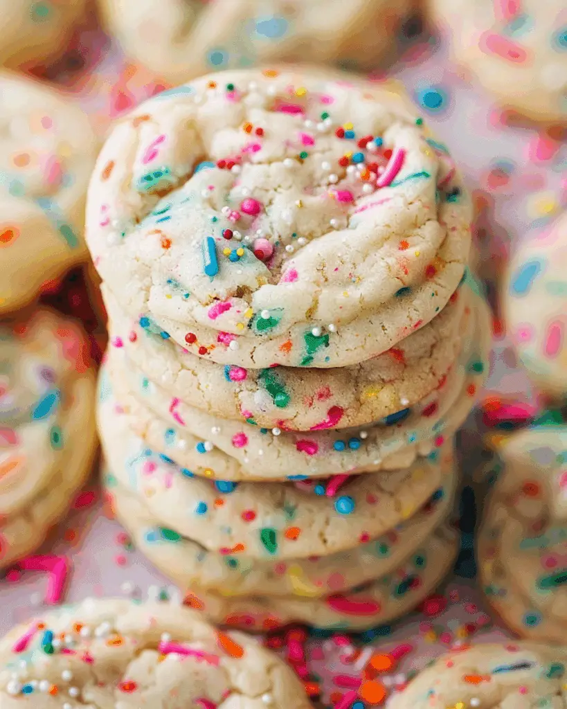 Soft Funfetti Cookies