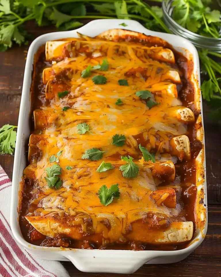 Ground Beef Enchiladas