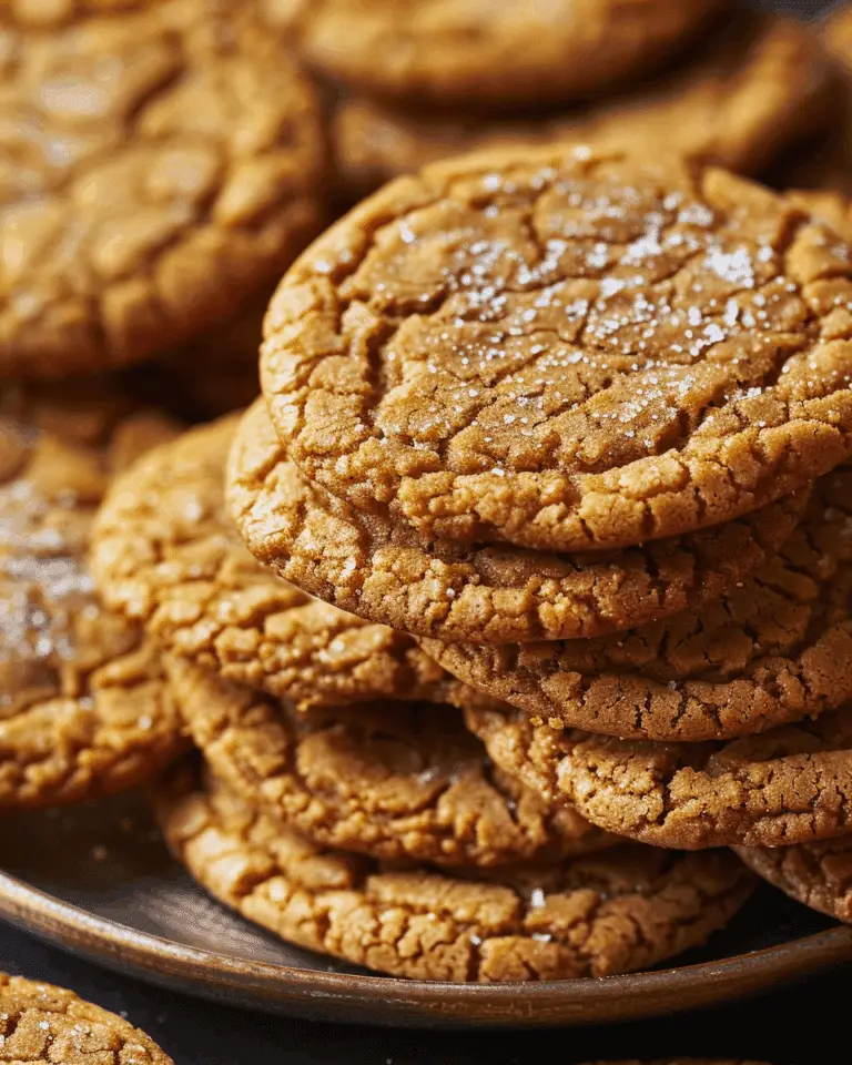 Big Soft Ginger Cookies