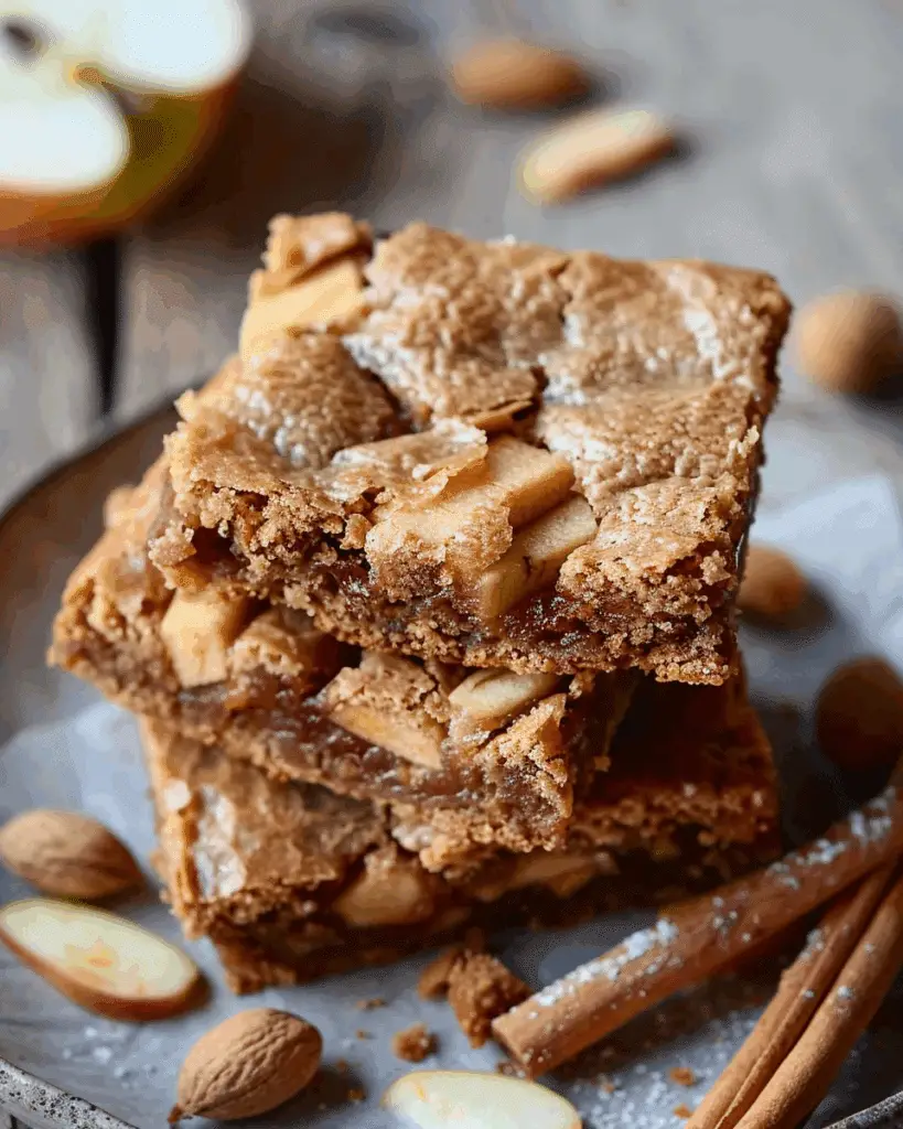 Apple Brownies (Apple Blondies)