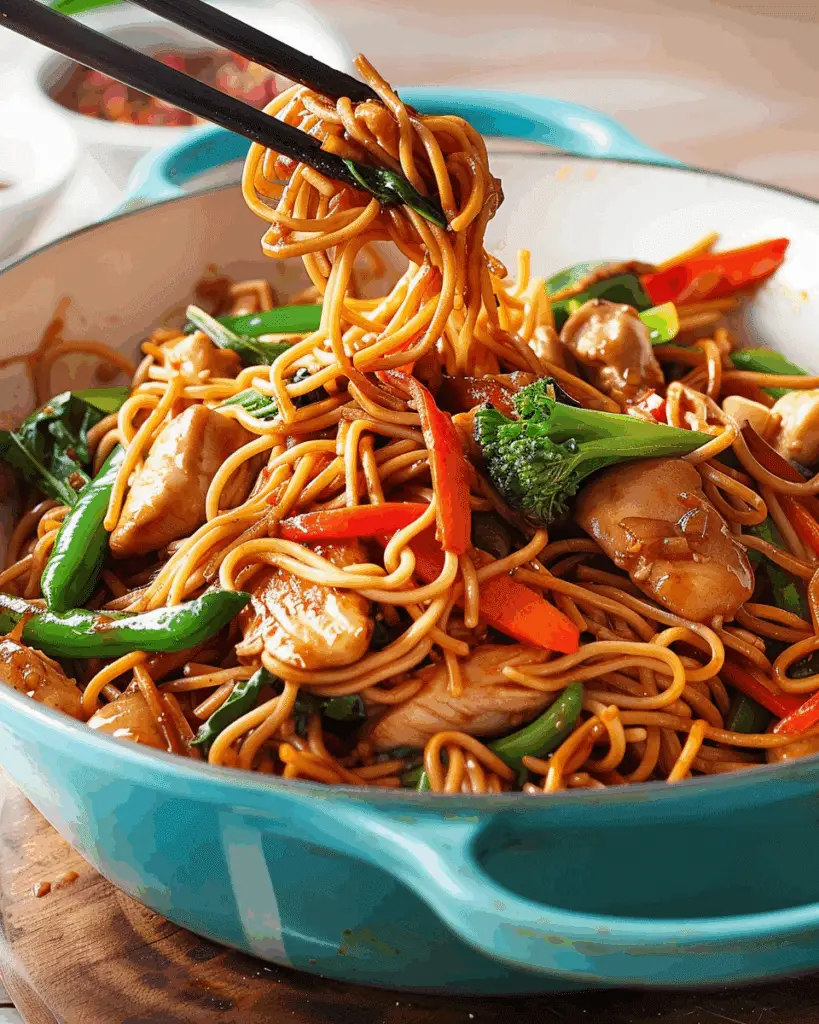 Chicken Lo Mein