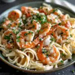 Seafood Pasta with Shrimp & Crab Delight