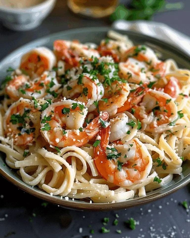 Seafood Pasta with Shrimp & Crab Delight