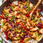 Quick Chicken Cabbage Stir-Fry