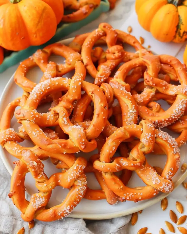 Pumpkin Pretzels
