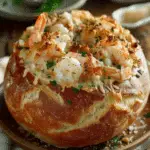 Stuffed Seafood Bread Bowl