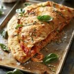 Chicken Parmesan Calzone