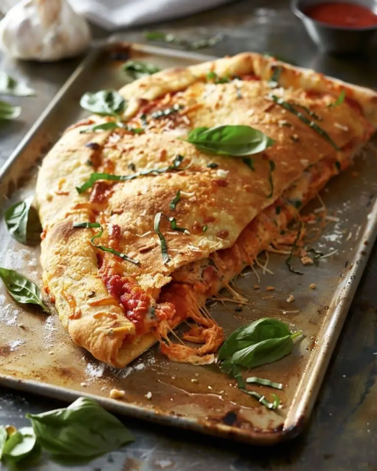 Chicken Parmesan Calzone