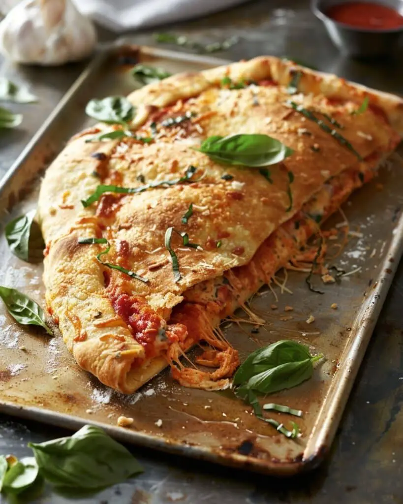 Chicken Parmesan Calzone