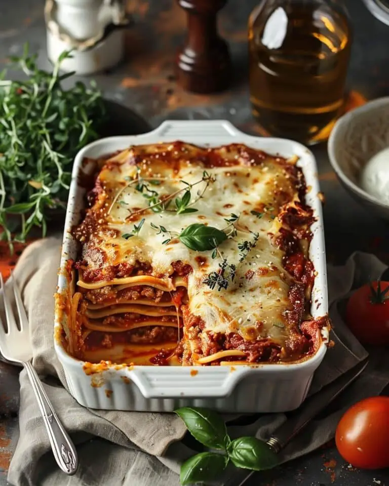 Creepy Lasagna