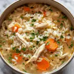 Crockpot Chicken and Rice Soup
