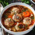 Vegetable Soup With Chicken Meatballs: The Ultimate Amazing Recipe