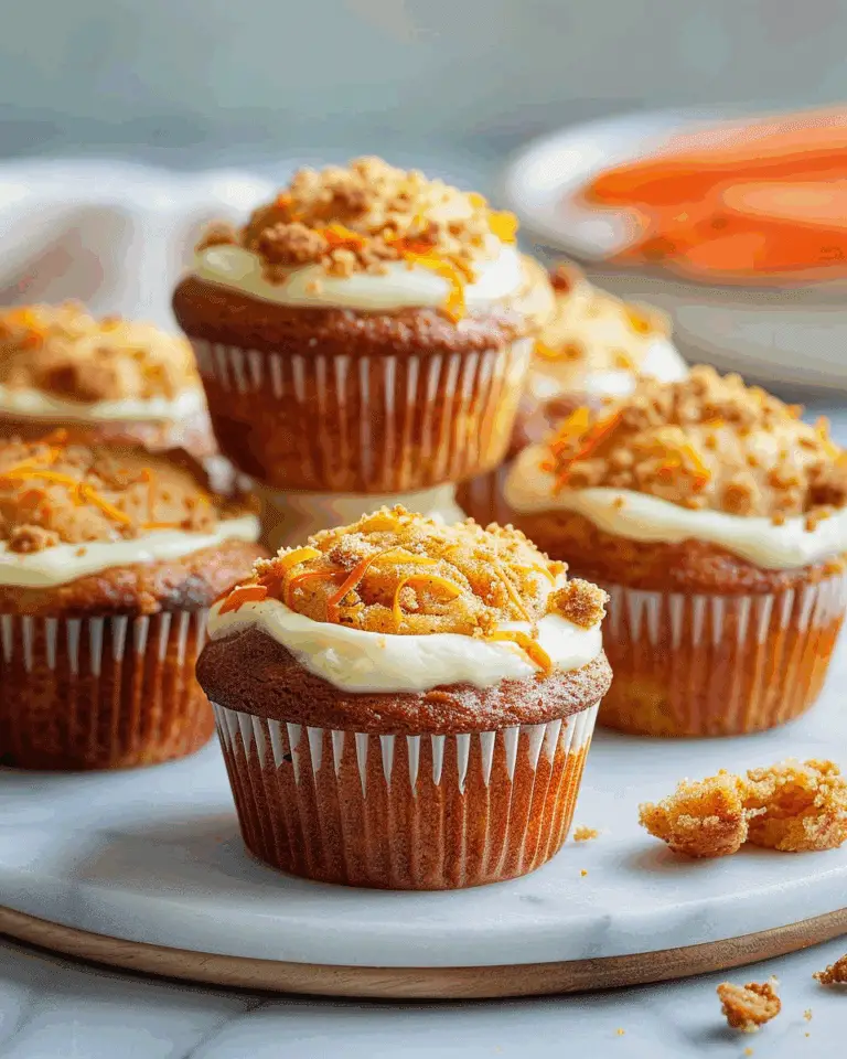 Cottage Cheese Carrot Cake Muffins