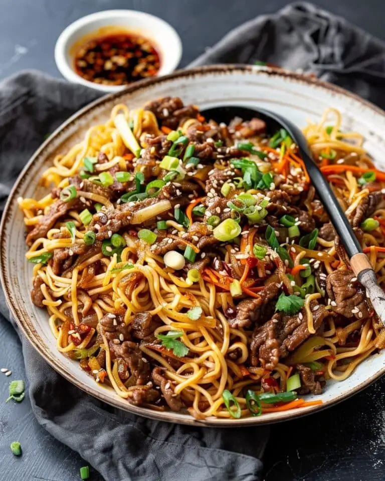 Hoisin Beef Noodles