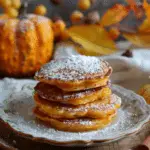 Pumpkin Spice Cottage Cheese Pancake Bites