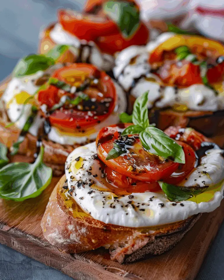Burrata Bruschetta