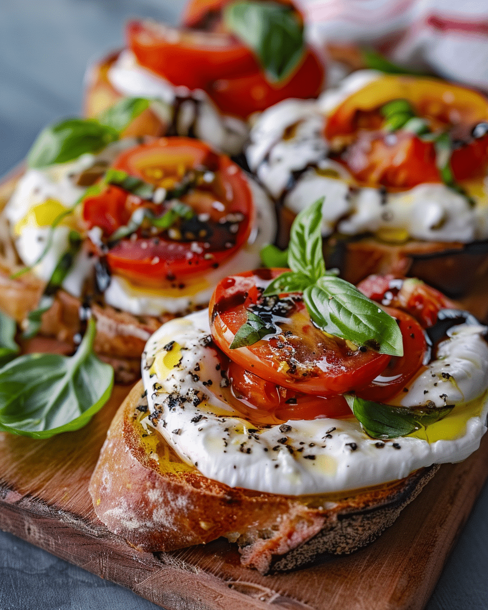 Burrata Bruschetta
