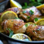 Greek Lemon Chicken Thighs